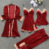 Pajamas Sleepwear Velour Lingerie