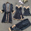 Pajamas Sleepwear Velour Lingerie - Image 2