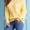 Pullovers Jewel Neck Long Sleeves Acrylic Sweaters