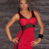 Semi-Sheer Mesh Slim Fit Club Dress