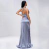 Sexy Deep V Off Shoulder Backless Maxi Dress - Image 6
