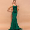 Sexy Irregular Neck Off Shoulder Backless Maxi Dresses - Image 3