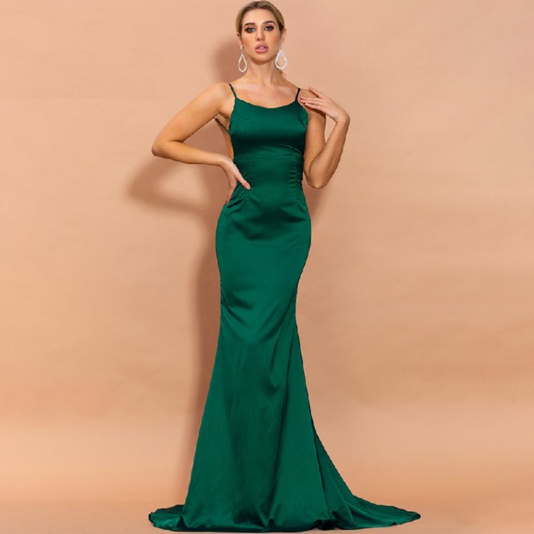 Sexy Irregular Neck Off Shoulder Backless Maxi Dresses - Image 3