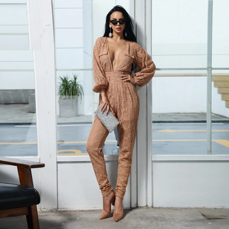 Sexy Long Sleeve Belle Jumpsuit