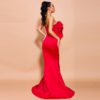 Sexy Off Shoulder Flower Bodycon Maxi Dresses - Image 6