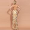 Sexy Off Shoulder Sequin Maxi Dress - Image 12