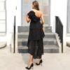 Sexy One Shoulder Lace Dresses - Image 6