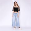 Sexy Sequined Mesh Cropped Top - Image 7