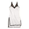 Spaghetti Strap Contrast Lace Insert Split Side Night Dress - Image 7