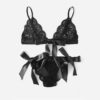 Sexy Sleepwear V Neck Bralette And Pantie Intimate Lingerie - Image 10