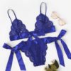 Sexy Sleepwear V Neck Bralette And Pantie Intimate Lingerie - Image 16
