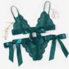 Sexy Sleepwear V Neck Bralette And Pantie Intimate Lingerie - Image 21