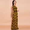 Sexy V Neck Long Sleeve Bohemian Maxi Dresses - Image 5