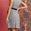 Skater Bohemian Sleeveless Fit And Flare Dress - Image 2