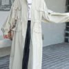 Stand Collar Long Sleeves Casual Coat