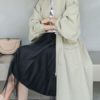 Stand Collar Long Sleeves Casual Coat - Image 5