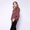 Stand Collar Two-Layers Ruffles Elegant Tops - Image 3