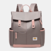 Canvas Multifunction Waterproof Casual Patchwork Backpack