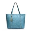Women Tassel Large Capacity Tote Handbags Shoulder Bags