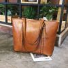 Women Tassel Large Capacity Tote Handbags Shoulder Bags - Image 15