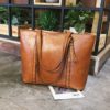 Women Tassel Large Capacity Tote Handbags Shoulder Bags - Image 5