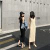 Bottoming Knitting Vest V-Neck Sleeveless Casual Straight Tank Dress - Image 2