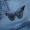 Casual Embroidery Long Sleeve Denim Fancy Jacket - Image 5