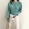 Casual Pullovers Minimalist Knitted Elegant Sweaters - Image 5
