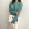 Casual Pullovers Minimalist Knitted Elegant Sweaters - Image 6