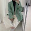 Chic Corduroy Loose Double-breasted femininas Blazer - Image 11