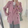 Chic Corduroy Loose Double-breasted femininas Blazer - Image 15