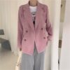 Chic Corduroy Loose Double-breasted femininas Blazer - Image 19