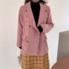 Chic Corduroy Loose Double-breasted femininas Blazer - Image 27