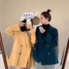 Chic Corduroy Loose Double-breasted femininas Blazer - Image 2