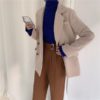 Chic Corduroy Loose Double-breasted femininas Blazer - Image 30