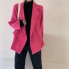 Chic Corduroy Loose Double-breasted femininas Blazer - Image 33