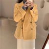 Chic Corduroy Loose Double-breasted femininas Blazer - Image 4