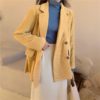 Chic Corduroy Loose Double-breasted femininas Blazer - Image 5
