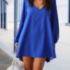 Chiffon Loose Fit Mini Dress - Image 5