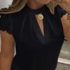 Choker Neckline Blouse - Image 2