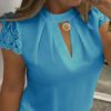 Choker Neckline Blouse - Image 4