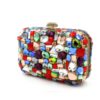 Colorful Diamond Retro Shoulder Clutches - Image 2