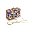 Colorful Diamond Retro Shoulder Clutches - Image 3