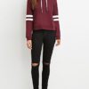 Double Stripes Casual Sweatshirt - Image 2