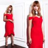 Elegant Off Shoulder Ruffles Mermaid Dress