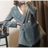 Elegant Office Ladies Feminino Corduroy Blazers - Image 2