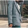 Elegant Office Ladies Feminino Corduroy Blazers - Image 4