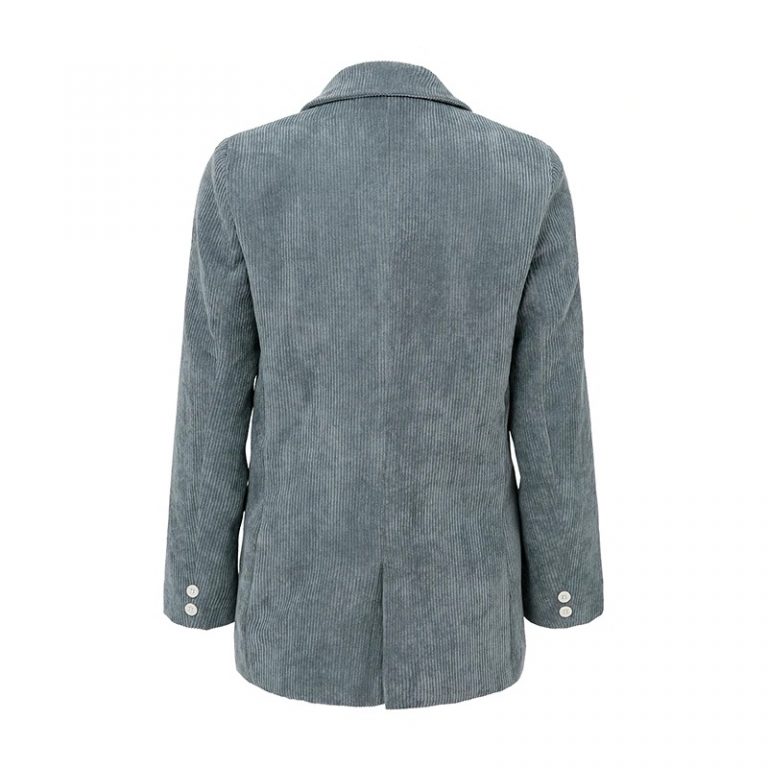 Elegant Office Ladies Feminino Corduroy Blazers - Image 6
