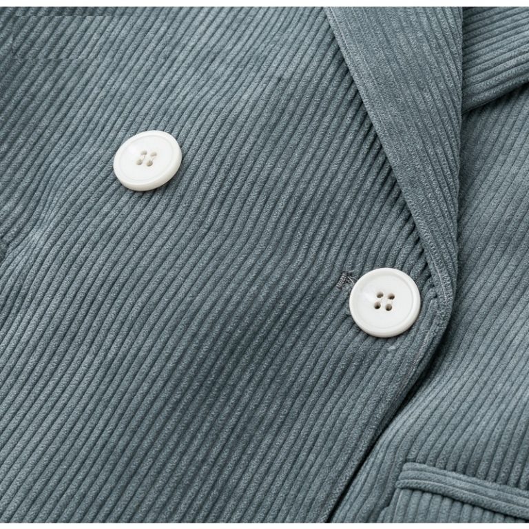 Elegant Office Ladies Feminino Corduroy Blazers - Image 8
