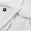 Elegant Office Lady Bow Long Trench Coat - Image 9